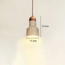Axyaa Yellow Stone LED Chandelier for Modern Wabi Sabi Decor