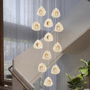 Axyaa Nordic Chandeliers Dining Room Pendant Lights Ceiling Hanging Lamps