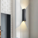 Axyaa Modern Minimalist LED Wall Lamp Gold Living Room Bedroom Bedside Lighting