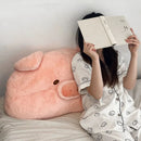 Axyaa Super Soft Pig Head Cushion Bedhead Pillow