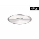 Axyaa Stainless Steel Dining Tray Set