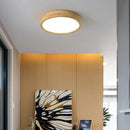 Nordic LED Round Ceiling Light by Axyaa: Minimalist Home Office Living Room Bedroom Lighting