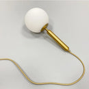 Axya Gold Glass Ball Pendant Lamp - Luxurious Hanging Lights for Dining Room & Bedroom