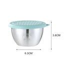 Axyaa Stainless Steel Sauce Cups with Leak-Proof Lids