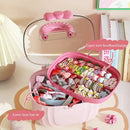 Axyaa Hair Accessories Organizer Box - Bow Switch & Jewelry Holder Container