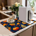Axyaa Diatom Mud Kitchen Drain Pads Thanksgiving Absorbent Bowls Tableware