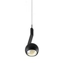 Axyaa LED Pendant Lamp: Adjustable Height Round Hanging Light for Living Room