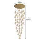 Axyaa Modern LED Chandeliers for Dining Room Pendant Lighting