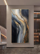 Axyaa LED Galaxy Abstract Wall Lamp: High-End Hanging Room Painting