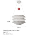 Axyaa Wabi Sabi Chandelier Minimalist Pendant Lamp for Living Dining Bedroom