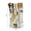 Axyaa 360 Rotating Makeup Organizer: Multi-Function Dressing Table Storage Rack