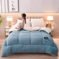 Axyaa Super Warm Winter Lamb Wool Quilt - Double Sided Velvet Soft Blanket