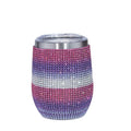 Axyaa Shiny Diamond Stainless Steel Tumbler Thermal Coffee Mug Drinkware