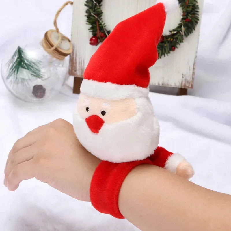 Axyaa Santa Deer Christmas Tree Plush Toys Ornaments Children's Gifts