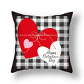 Axyaa Nordic Love Pillowcase 45x45cm - Home Decorative Throw Pillow Cover