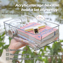 Axyaa Stackable Fridge Food Storage Box: Versatile Kitchen Organizer for Home & Bathroom