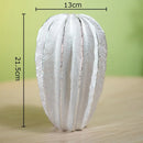 Axyaa Carambola Ceramic Vase: Stylish Floral Desk Decor with Aesthetic Starfruit Design
