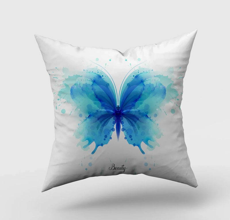 Axyaa Cartoon Butterfly Print Pillowcase 45*45cm
