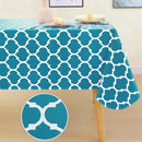 Axyaa Rectangular PVC Table Cloth for Dining Table Waterproof & Stylish Table Cover