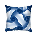 Axyaa Blue Geometry Pillowcase - Decorative Cushion Cover