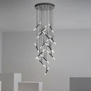 Axyaa LED Pendant Chandelier for Modern Home Decor and Indoor Lighting