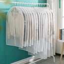 Axyaa Hanging Clothes Dust Cover - Wardrobe Organizer Garment Bag with Zipper