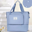 Axyaa Travel Storage Bag: Waterproof Nylon Large Capacity Shoulder Crossbody Handbag