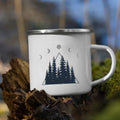 Axyaa Mountain Enamel Mug: Creative Camping Coffee Tea Cup for Hiking Gift