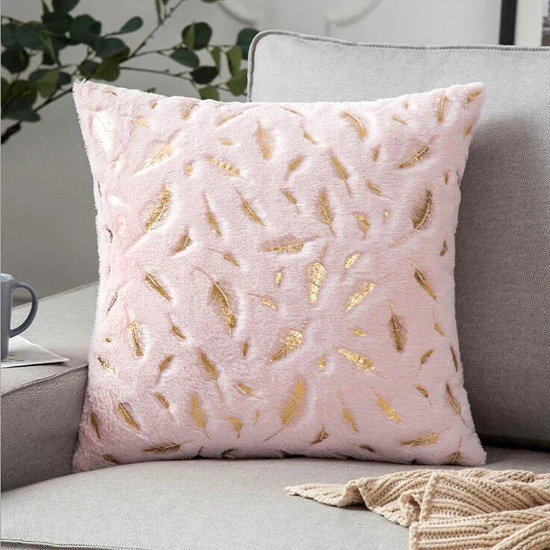 Axyaa Short Fleece Plush Pillowcase - Winter Warm & Cozy 45*45cm