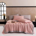 Axyaa Cotton Bubble Double-Layer Yarn Summer Quilt Set