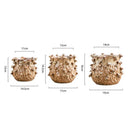 Axyaa Mushroom Tree Stumps Vase: Handmade Garden Planting Pot with Simulated Mushroom Design