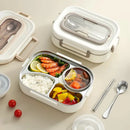 Axyaa Stainless Steel Thermal Lunch Box Set with Soup Bowl and Spoon