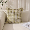 Axyaa Plush Tie-Dyed Fleece Pillowcase - Soft Sofa Cushion Cover
