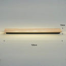 Axyaa Nordic Wood LED Wall Sconce: Up and Down Lamp for Bedroom, Living Room, Bathroom
