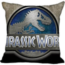 Axyaa Jurassic Park Dinosaur Print Throw Pillow Cover - Home Decor Pillow Case