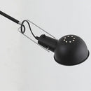 Axyaa Art Deco Swing Arm Wall Sconce - White/Black Retro Industrial Wall Light