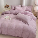Axyaa Super Soft Double Layer Jacquard 4-Piece Set, Cash Cow Series