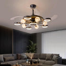 Axyaa Kids Bedroom Ceiling Fan with Remote Control and LED Light