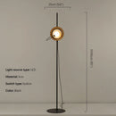 Axyaa Modern Sphere Floor Lamp for Stylish Living Spaces