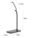 Axyaa LED Desk Lamp with Wireless Charger and USB Port