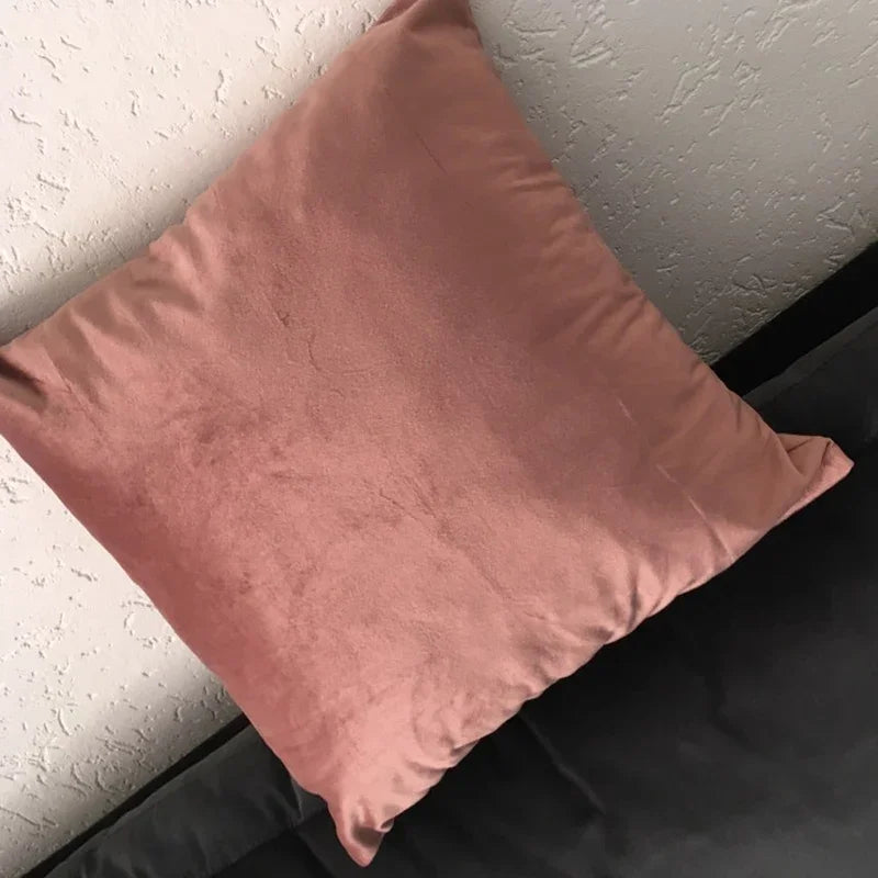Axyaa Velvet Cushion and Throw Pillow Cover Set for Home Décor