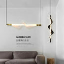 Axyaa Postmodern LED Chandelier for Italian Restaurant, Cafe, Bar - Creative Lighting Fixture