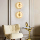 Axyaa Marble Wall Lamp for Living Room Bedroom TV Background Indoor Decor