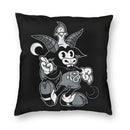 Axyaa Hail Satan Pattern Sofa Cushion Cover Pillowcase Home Decoration Party Car Bedding