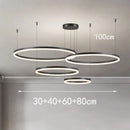 Axyaa Modern Pendant Light Chandelier for Dining Room and Ceiling, LED Indoor Decorative Lighting