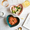 Nordic Love Ceramic Bowl by Axyaa - Versatile Kitchen Tableware & Home Decor
