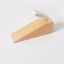 Axyaa Walnut Door Plug Gear, Wood Door Barrier & Anti-Collision Device