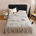 Axyaa Bamboo Fiber Jacquard Double-layer Gauze Cold Blanket Towel Quilt