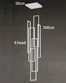 Axyaa Modern LED Pendant Chandeliers for Staircase Living Room Lighting