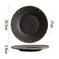 Axyaa Ceramic Plate Set for Molecular Cuisine and Steak, Snacks, Pasta Dish Serving